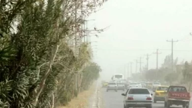 هشدار نارنجی هواشناسی البرز برای وزش باد شدید و گردوخاک