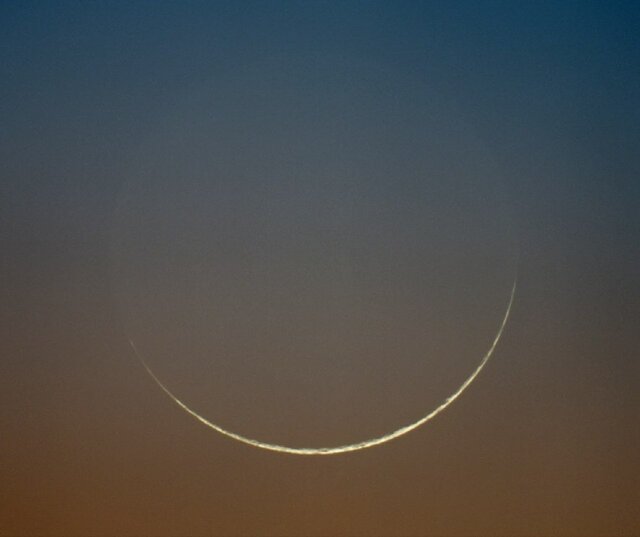 هلال ماه رمضان