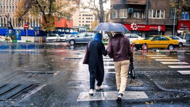 هواشناسی تهران: بارش باران، برف، رعد و برق و وزش باد شدید در راه است