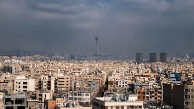 وزش باد شدید و افت محسوس دما در تهران