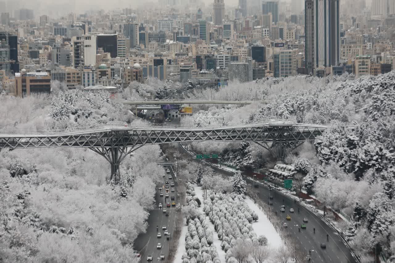 وزش باد شدید همراه با بارندگی در پایتخت