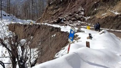 محور کرج–چالوس مسدود شد