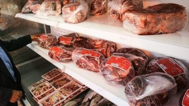 قیمت گوشت منجمد به زیر ۹۰۰ هزار تومان رسید