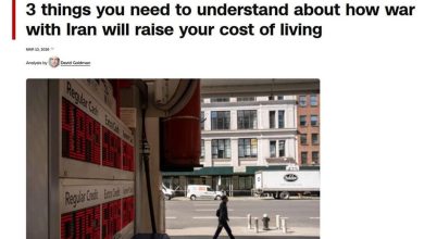 سی‌ان‌ان: جنگ با ایران جیب مردم آمریکا را خالی کرد