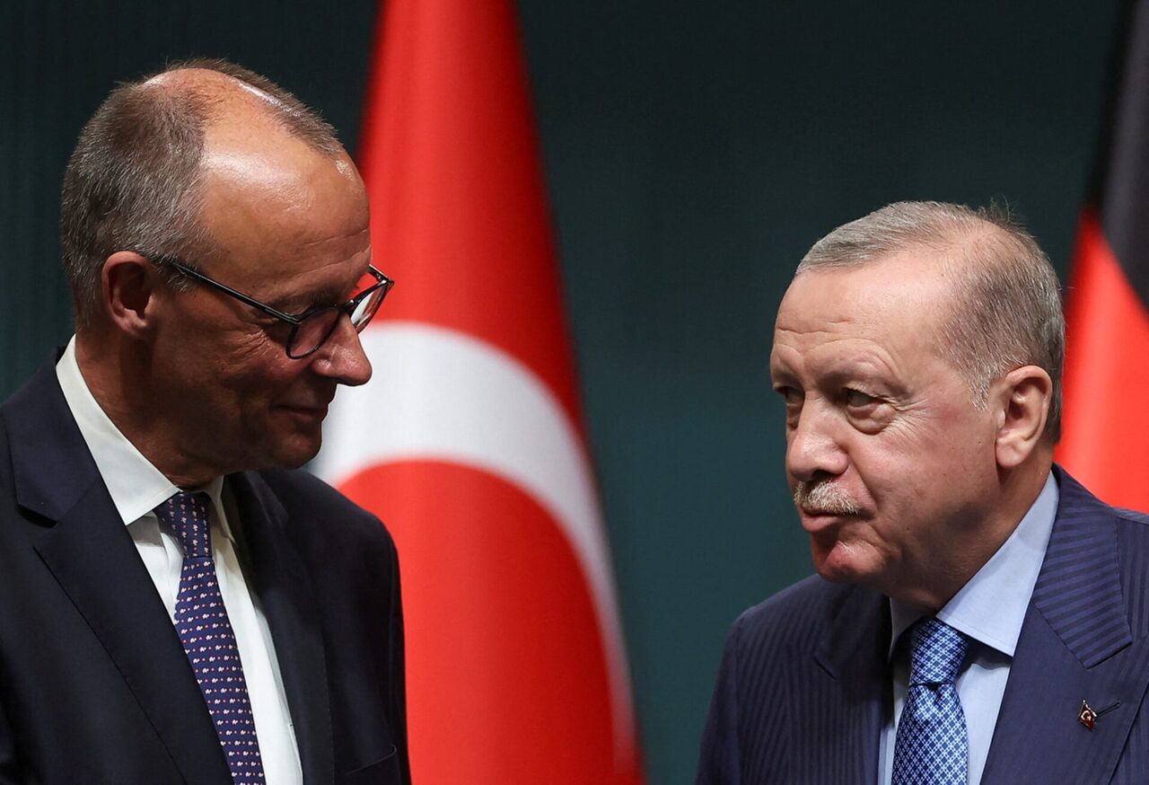 اردوغان و مرتس