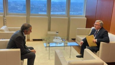 اولیانوف با مدیرکل آژانس