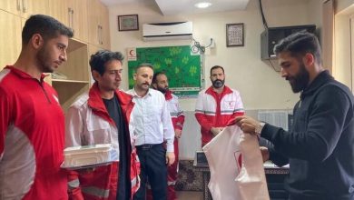 بازیکن تراکتور هلال احمری شد