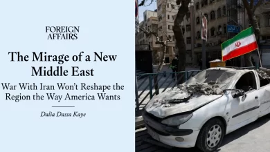 جنگ ایران آمریکا نظم خاورمیانه