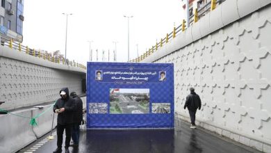 زیر گذر بلوار معلم به الغدیر در منطقه ۱۸ زیر بار ترافیک رفت ‌