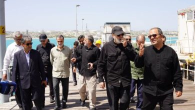 سفر هیاتی از کمیسیون امنیت به خارگ؛ نیروهای مسلح آماده هر سناریویی هستند