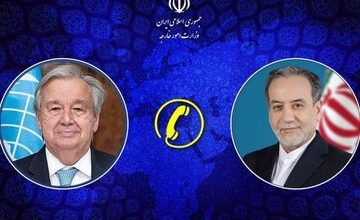 عراقچی و گوترش