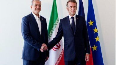 ماکرون و پزشکیان