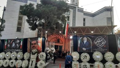 مراسم بزرگداشت شهید دریاسالار علی شمخانی برگزار شد