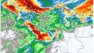 ورود سامانه بارشی جدید از امروز؛هشدار نارنجی تشدید بارش‌ها در ۱۸ استان