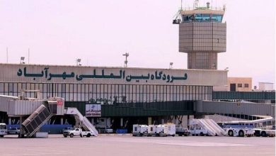 وزیر راه و شهرسازی از بخش های آسیب دیده فرودگاه مهرآباد بازدید کرد