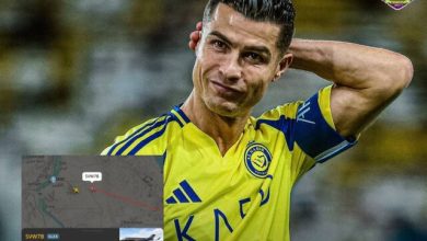 کریستیانو رونالدو با جت شخصی عربستان را ترک کرد