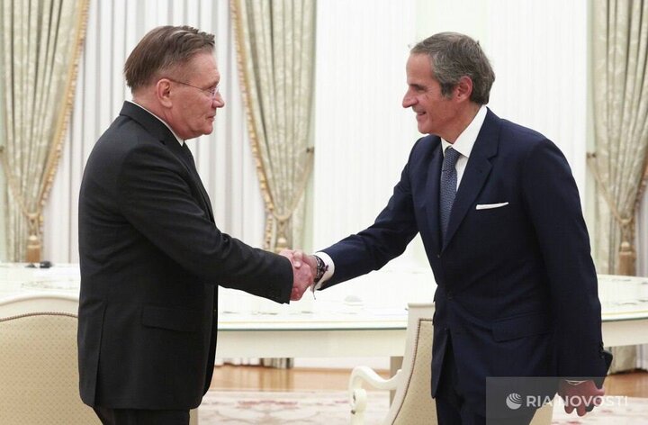 گفت‌وگوی گروسی و رئیس روس اتم درباره نیروگاه بوشهر