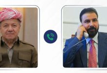 تاکید مسعود بارزانی بر اهمیت تسریع در تشکیل دولت عراق