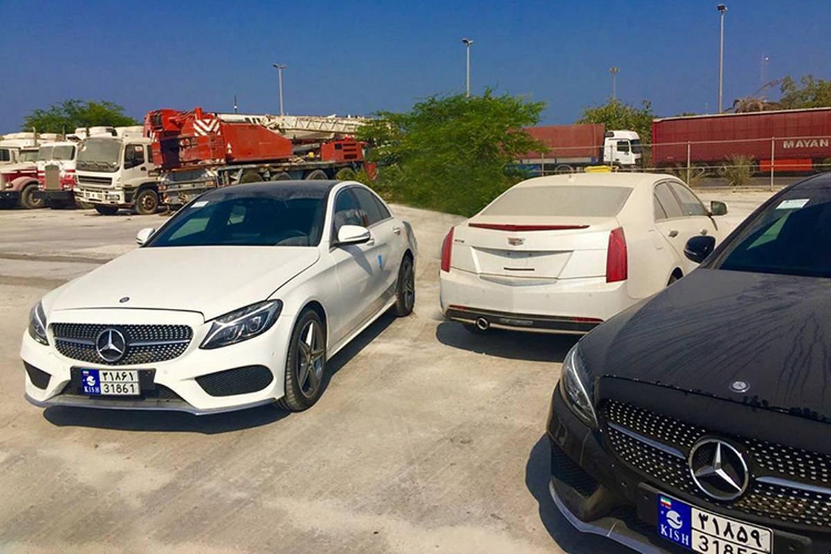 خودرو‌های پلاک مناطق آزاد