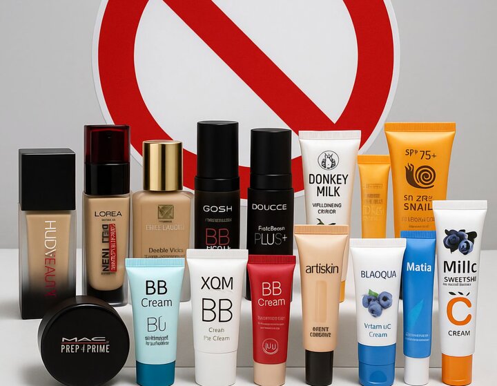 اسامی محصولات پوستی فاقد مجوز بهداشتی اعلام شد