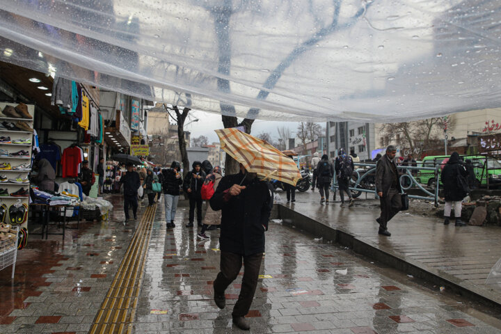 هشدار هواشناسی نسبت به رگبار شدید باران در ۱۴ استان
