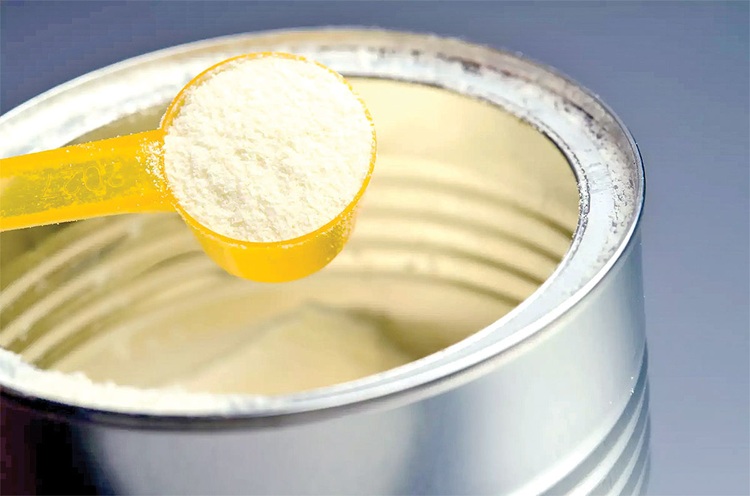 واردات شیر خشک