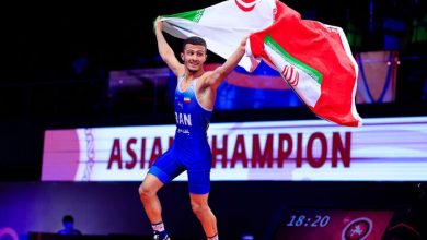 والی زاده بهترین کشتی‌گیر آسیا شد