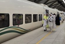 سفر زائران ایرانی حج با قطار سریع‌السیر