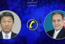 گفتگوی تلفنی عراقچی با وزیر خارجه ژاپن