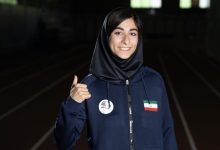 نقره آسیا بر گردن دختر دونده ایران