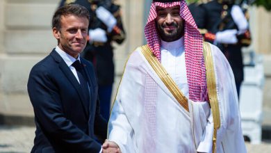 گفت‌وگوی تلفنی بن سلمان و مکرون درباره تحولات منطقه