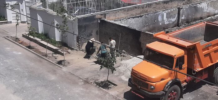 آغاز بازسازی مناطق آسیب‌دیده فردیس با مشارکت گروههای جهادی