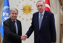 اردوغان و گوترش