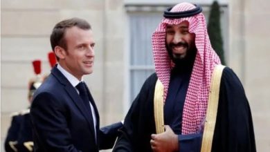 بن‌سلمان و مکرون