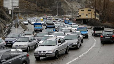 ترافیک سنگین در محور چالوس؛ پلیس از احتمال آغاز موج بازگشت مسافران خبر داد