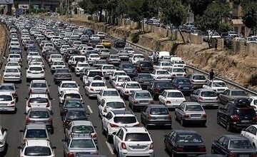 ترافیک سنگین در محورهای شمالی