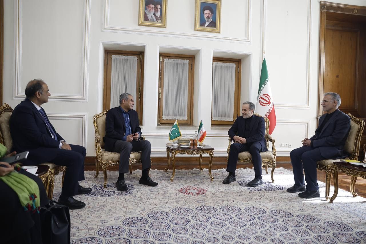 دیدار وزیر کشور پاکستان با عراقچی