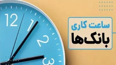 ساعت کار بانک‌ها