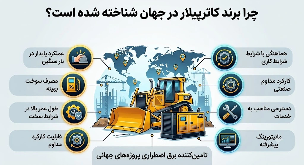 نمایندگی دیزل ژنراتور کاترپیلار