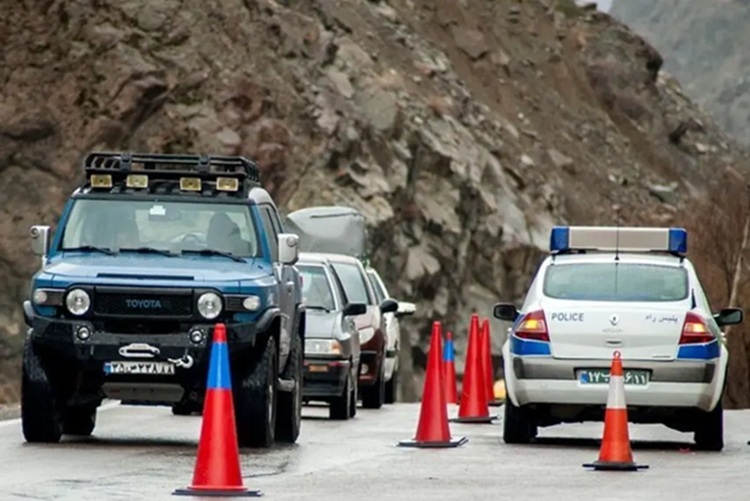 ترافیک سنگین در جاده چالوس و هراز+محورهای مسدود