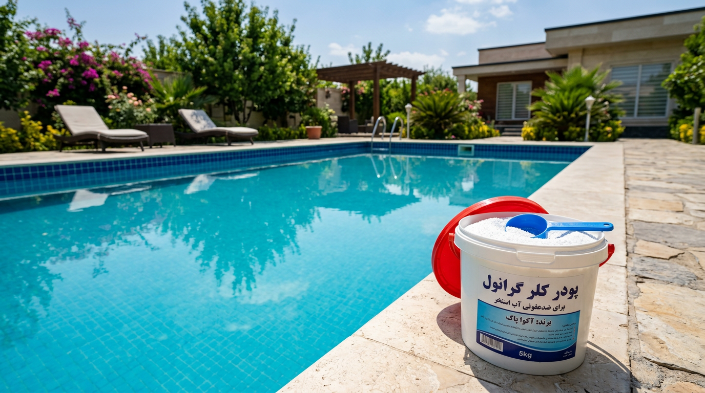 پودر کلر برای استخر