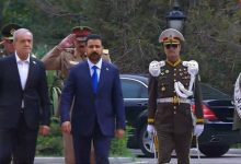 استقبال رسمی پزشکیان از نخست‌وزیر عراق