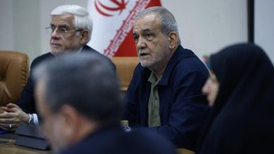 تقدیر پزشکیان از عارف
