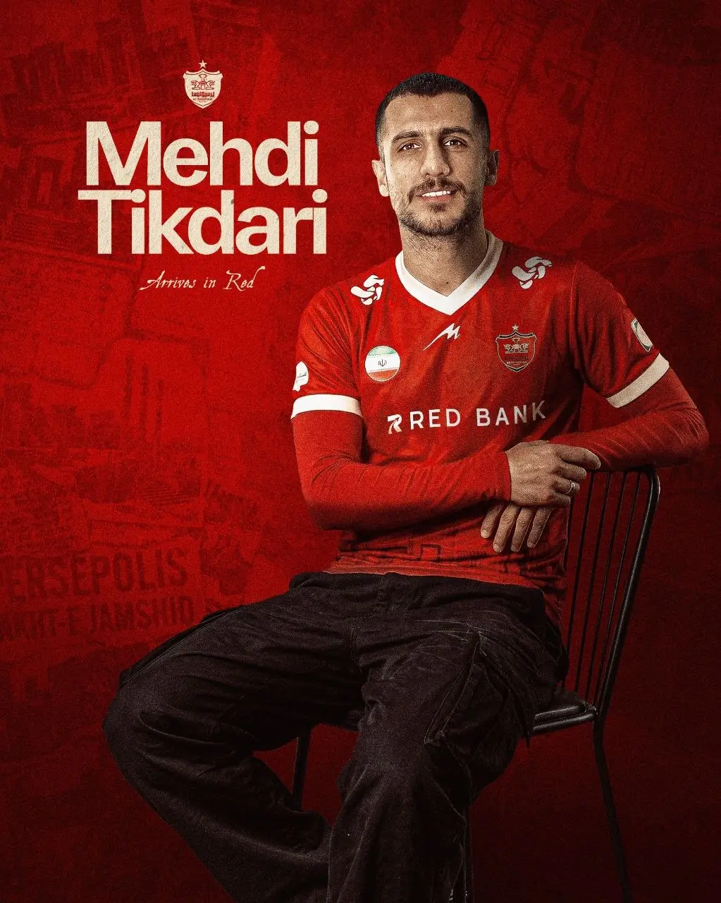 مهدی تیکدری به پرسپولیس پیوست 
