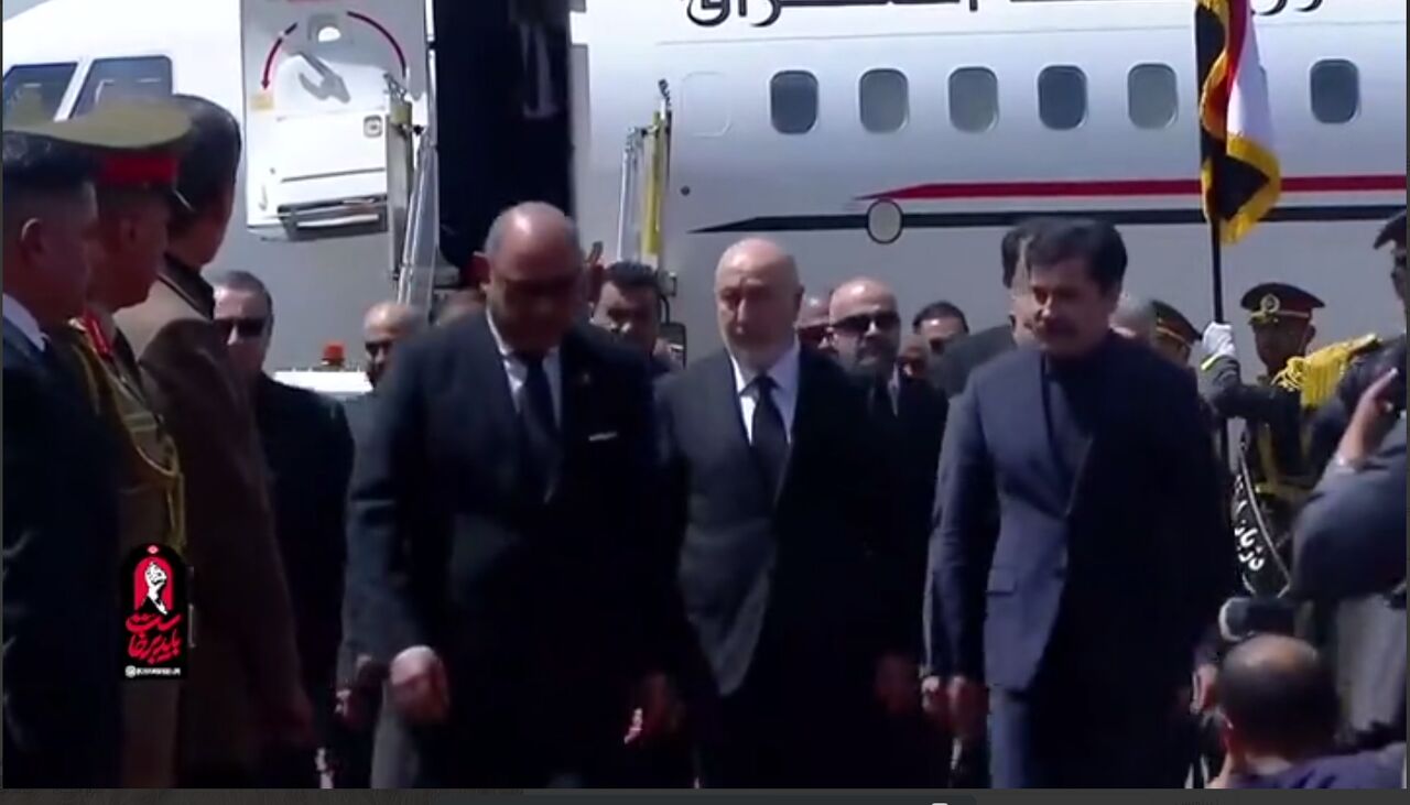 رئیس‌جمهور عراق وارد تهران شد