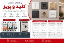 راهنمای انتخاب کلید و پریز برق مناسب + برسی قیمت کلید مینیاتوری و اتوماتیک 1405