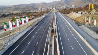 قطعه سوم آزاد راه شهید سلیمانی کرج زیر بار ترافیک رفت