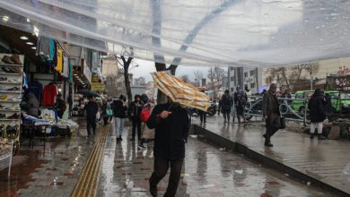 بارش پراکنده و وزش باد شدید در برخی نقاط کشور / افزایش نسبی دما در نیمه شمالی