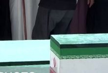 پیکر رهبر شهید
