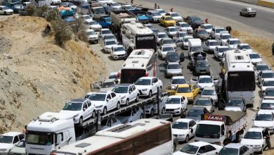 ترافیک پرحجم در مسیر بازگشت زوار اربعین در کرمانشاه